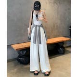 【aimoha】ハイウエストドレープワイドパンツ | aimoha  | 詳細画像6 