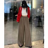 【aimoha】ハイウエストドレープワイドパンツ | aimoha  | 詳細画像8 