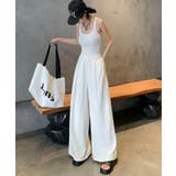 【aimoha】ハイウエストドレープワイドパンツ | aimoha  | 詳細画像2 