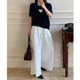 【aimoha】ハートモチーフニットトップス | aimoha  | 詳細画像5 