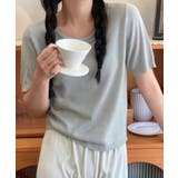 シンプルサマーニットTシャツ | aimoha | 詳細画像11