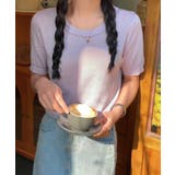 シンプルサマーニットTシャツ | aimoha | 詳細画像2