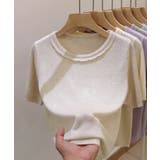 シンプルサマーニットTシャツ | aimoha | 詳細画像6