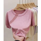 シンプルサマーニットTシャツ | aimoha | 詳細画像7