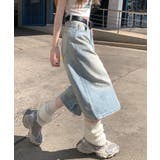 カジュアルデニムハーフパンツ | HOOK | 詳細画像1