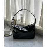 ハートリボンチャーム付きショルダーバッグ | aimoha  | 詳細画像12 