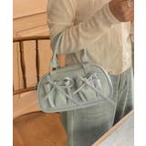 ブルー | PU 2WAYショルダーバッグ ハンドバッグ | aimoha 