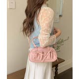 ピンク | PU 2WAYショルダーバッグ ハンドバッグ | aimoha 