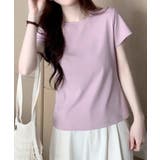 【aimoha】デイリークルーネックTシャツ | aimoha  | 詳細画像11 