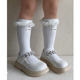 【aimoha-KIDS-】フリル付きリブキッズソックス | aimoha kids | 詳細画像26