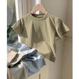 【aimoha-KIDS-】キッズ 無地Tシャツ | aimoha kids | 詳細画像6