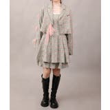 グリーン | 【HOOK】for girls  チェック柄ジャンパースカート ワンピース | HOOK