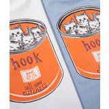 HOOK original ヴィンテージ風缶詰猫バックプリントTEE | HOOK | 詳細画像6