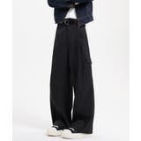 ワイドカーゴスラックス | aimoha men | 詳細画像4 