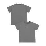 ヘンリーネック半袖Tシャツ | aimoha men | 詳細画像2 