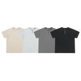 ヘンリーネック半袖Tシャツ | aimoha men | 詳細画像1 
