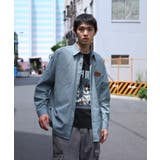 HOOK -original- 古着風レトロ総柄ビッグシャツ | HOOK | 詳細画像44