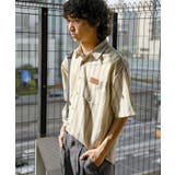 HOOK -original- 古着風ストライプ総柄半袖ビッグシャツ | HOOK | 詳細画像11