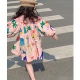 【aimoha-KIDS-】韓国子供服 かわいい大き襟ワンピース | aimoha kids | 詳細画像4