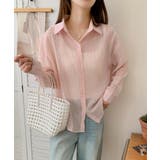 バックリボンフェミニンシャツ | aimoha  | 詳細画像7 