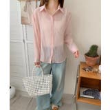 バックリボンフェミニンシャツ | aimoha  | 詳細画像10 