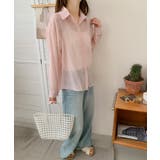 バックリボンフェミニンシャツ | aimoha  | 詳細画像11 