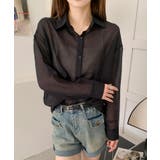 バックリボンフェミニンシャツ | aimoha  | 詳細画像12 