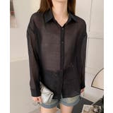 バックリボンフェミニンシャツ | aimoha  | 詳細画像17 