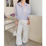 バックリボンフェミニンシャツ | aimoha  | 詳細画像23 