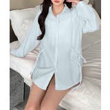 ウエストリボンシアーシャツ | aimoha  | 詳細画像4 