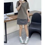 ネック配色シンプルTシャツ | aimoha | 詳細画像7