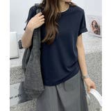 ネック配色シンプルTシャツ | aimoha | 詳細画像11