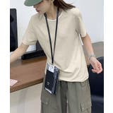 ネック配色シンプルTシャツ | aimoha | 詳細画像2