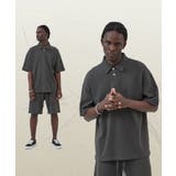 【GENXDER】ワッフルスリットポロ風Tシャツ | aimoha | 詳細画像4