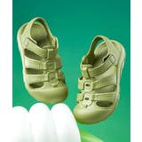 グリーン | 【shoes365】子供用 通気サンダル | aimoha kids