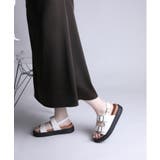 【shoes365】ダブルバックル革サンダル | aimoha | 詳細画像12