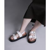 【shoes365】ダブルバックル革サンダル | aimoha | 詳細画像16