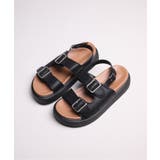【shoes365】ダブルバックル革サンダル | aimoha | 詳細画像23