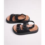 【shoes365】ダブルバックル革サンダル | aimoha | 詳細画像24