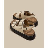 【shoes365】ダブルバックル革サンダル | aimoha | 詳細画像35