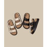 【shoes365】ダブルバックル革サンダル | aimoha | 詳細画像36
