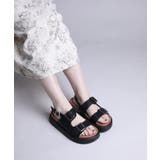 【shoes365】ダブルバックル革サンダル | aimoha | 詳細画像5