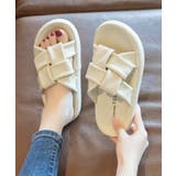 【shoes365】ふかふか交差ストラップデザインサンダル | aimoha | 詳細画像34