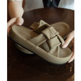 【shoes365】ふかふか交差ストラップデザインサンダル | aimoha | 詳細画像42
