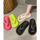 【shoes365】厚底トングサンダル | aimoha  | 詳細画像9 