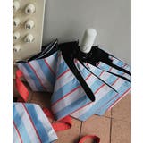 ライトブルー | 総柄晴雨兼用折りたたみ傘 | aimoha 