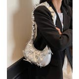 リボンデコシャーリングハンドルミニバッグ | aimoha  | 詳細画像10 