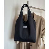 リブニットライクトートバッグ | aimoha | 詳細画像3