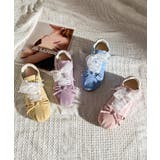 レースリボンデザインスニーカー | aimoha  | 詳細画像2 