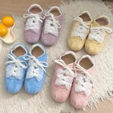 レースリボンカラースニーカー | aimoha | 詳細画像1